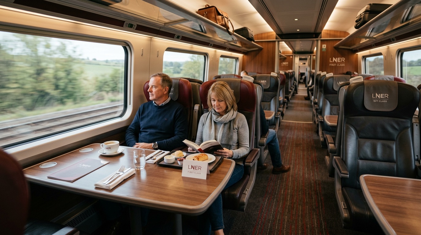 LNER First Class seating